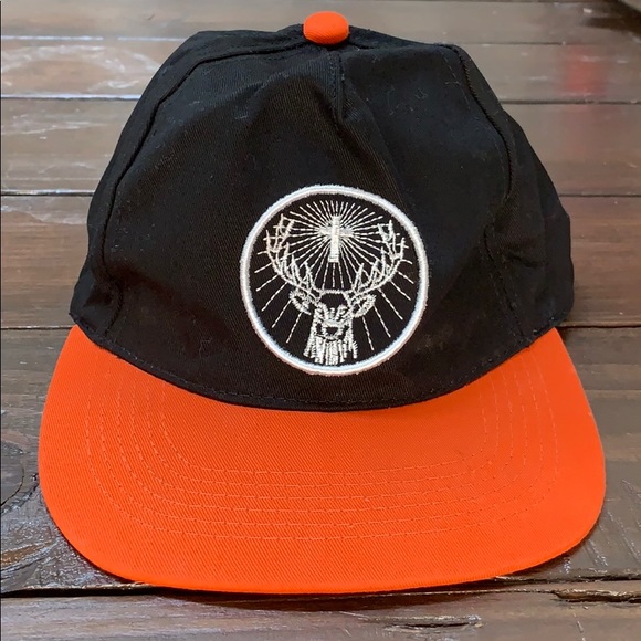 Other - Jagermeister snap back hat NWOT black and orange Jager
